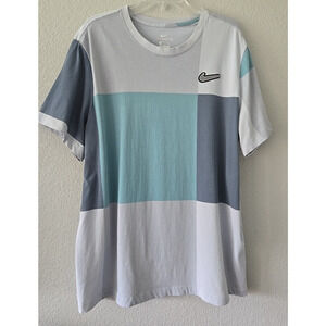 The Nike Tee Patchwork XXL Men's Wild Run Shirt Dri-Fit Swoosh Applique CT3861